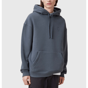 AllSaints Haven Embroidered Logo Oversized Hoodie